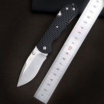 Three-edged wooden export version 7045 folding knife Multi-function knife Self-defense folding knife Outdoor knife with bottle opener saber