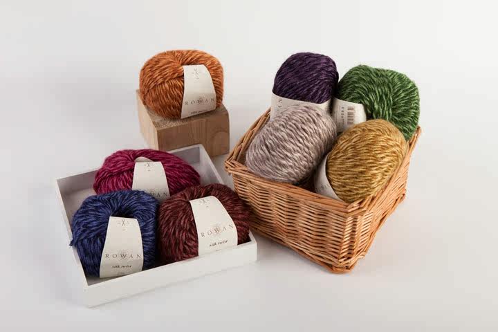 [爱之都编织]英国rowan真丝羊毛9802125 silk twist超值特价