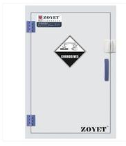 Zhongyu PP cabinet Acid and alkali cabinet 12 gallons laboratory chemical storage cabinet Corrosion-resistant safety cabinet ZYP0012