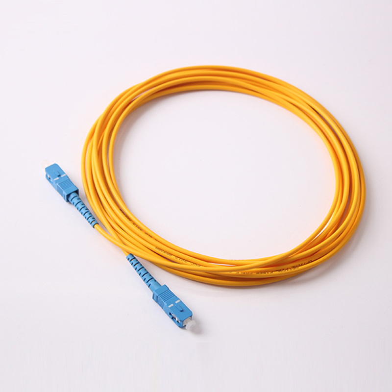 single mode single core fiber jumper sc-sc 3m sc / pc-sc / pc pigtail fiber fusion connection