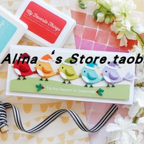 Cutting template DIY mold cutting die greeting card album Scrapbook Making tool twigs birdie