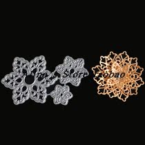 cutting template DIY template cutting die greeting card album Scrapbook making tool 3D snowflake