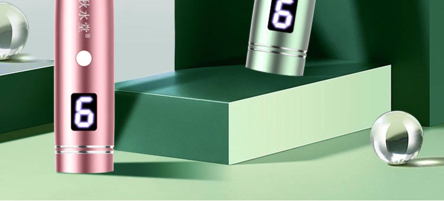 纳米微针 中胚层微晶笔冻干粉电动水光枪无针原液飞梭mts导入仪器