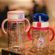 Japan Richell Lichel Children Summer Water Cup Baby Drinking Bottle Suction Cup Baby Drinking Cup Baby Drinking Cup