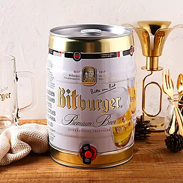 德国原装进口碧特博格啤酒5L桶装[20元优惠券]-寻折猪
