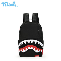 American TILAMI primary and secondary school students shoulder school bag European and American travel backpack male computer bag hot sports and leisure bag