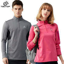 Clear cabin Explorers TECTOP speed dry clothes men and women Long sleeves T-shirt Summer standout riding Running breathable quick dry blouses