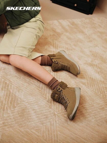 Skecher Women 's Autumn Snow Boots Plus Fleece Shock 내마 같은 따뜻하고 따뜻한 잠깐 동안 잠깐만 잠기는 올 매치 캐주얼 신발 편안하고 안티 슬립 Skecher Women 's Autumn Snow Boots Plus Fleece Shock 내마 같은 따뜻하고 따뜻한 잠깐 동안 잠깐만 잠기는 올 매치 캐주얼 신발 편안하고 안티 슬립