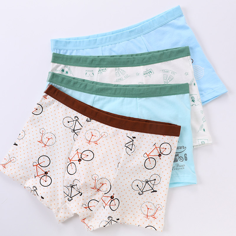 antarctic children's underwear boys and girls pure cotton big children baby boys student boxer shorts boxer shorts