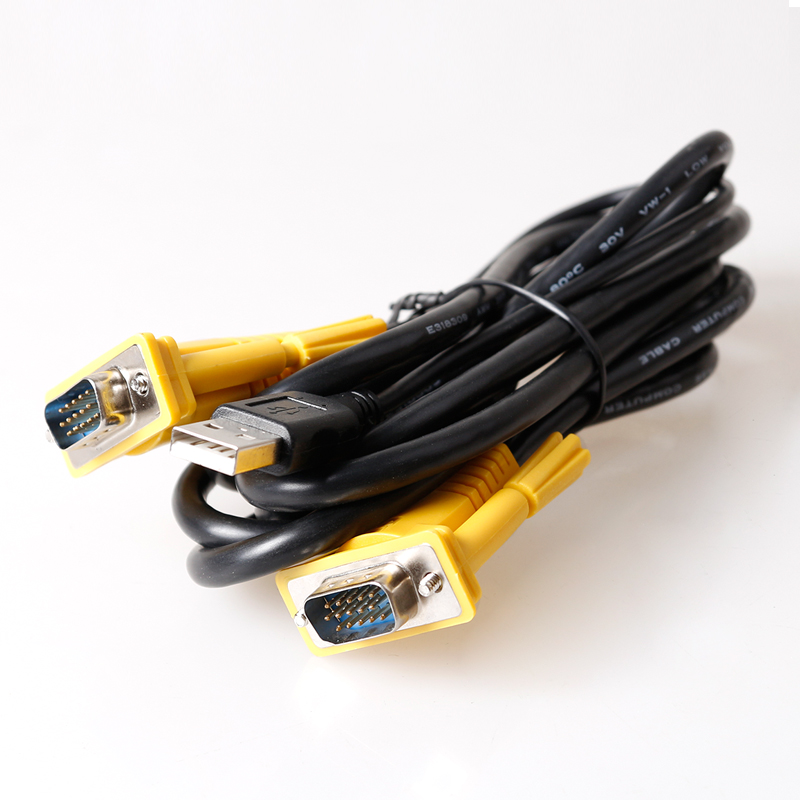 maxtor dimensional moment kvm monotonous head line usb port + vga line kvm switcher line maxtor original line