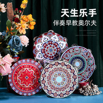 Adult dance Tambourine Children ORF Professional percussion Hand clap drum Kindergarten teacher rattles with tambourine