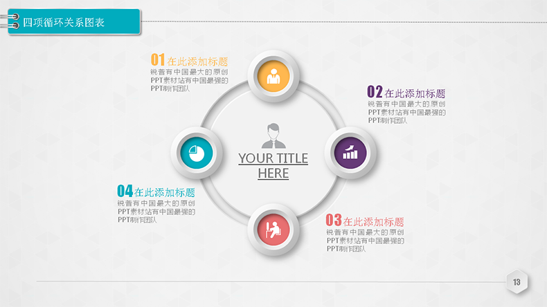 精美微粒体ppt图表素材模板年终工作总结商务汇报立体数据分析图