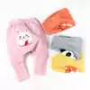 Baby girl Harlan pants spring and autumn children children cotton pants Baby boy big ass pants Harlan pants autumn