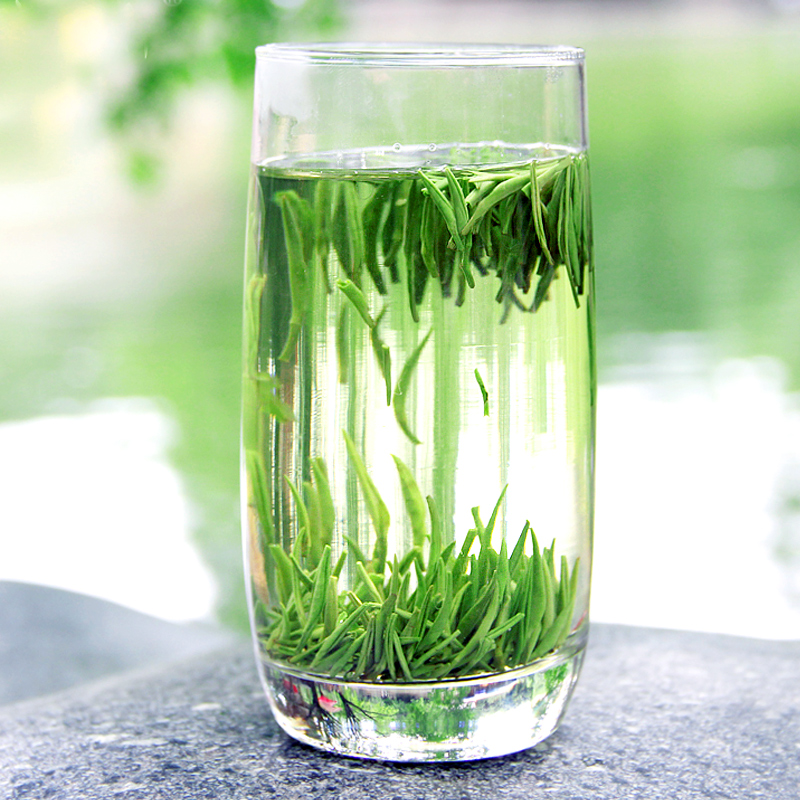 赋雅轩 雀舌茶叶2017新茶特级散装四川蒙顶山茶毛尖嫩芽绿茶108g图片