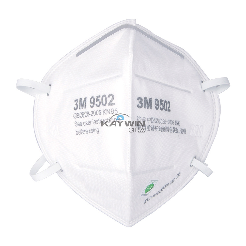 正品3m 9502防尘口罩kn95折叠颗粒物防护工业粉尘防雾霾pm2.5口罩