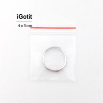 iGotit 4 * 5cm 500 special small ziplock bags thick 20 Silk medicine bags manicure rhinestones commemorative coin packaging bags