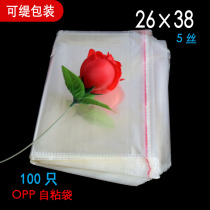 iGostit 26 × 38 common OPP adhesive self-proclaimed bag self-adhesive bag plastic bag clothing book packing bag