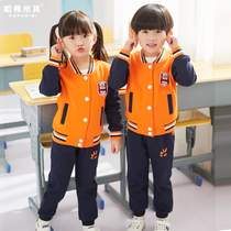 Kindergarten uniforms spring and autumn suits cotton primary school uniforms summer teachers childrens sportswear kindergarten class uniforms