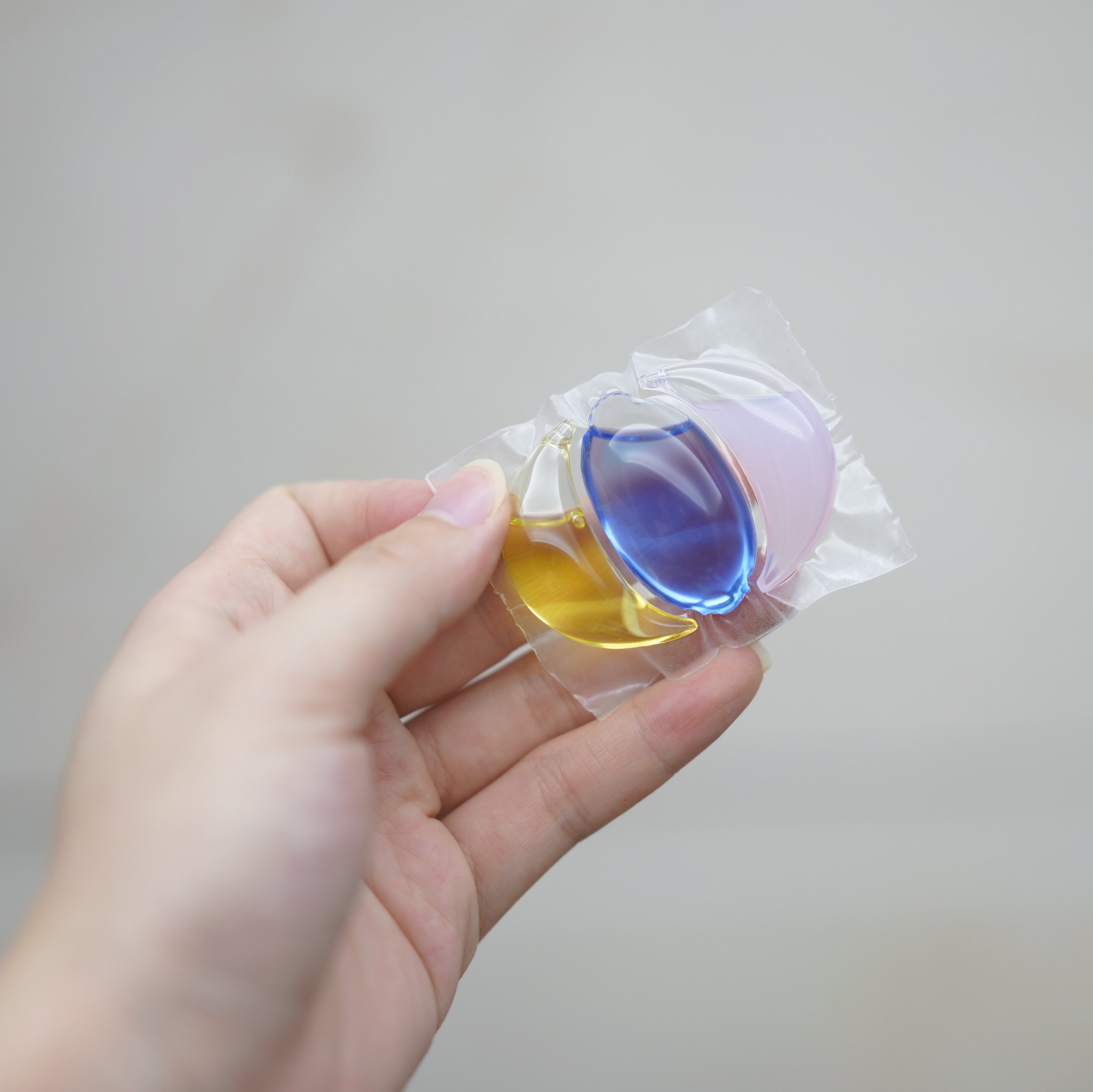 心相印洗衣凝珠洗衣液除菌除螨三色45颗去渍柔顺三效合一清新果香