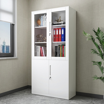 Steel office filing cabinet partition tin cabinet data Cabinet password with lock voucher file staff locker
