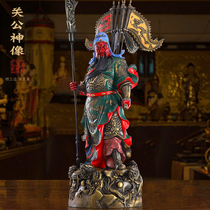 Pure copper swing piece of parlor Wu Qiu Buddha Buddha statue of Guanyu Golden Statue of Godhead Store