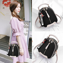 Backpack bag female 2021 new fashion all-match girl Korean version of the small backpack womens summer multi-function messenger bag