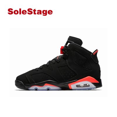 Air Jordan 6 Black Infrared OG GS 黑红女 384665-060