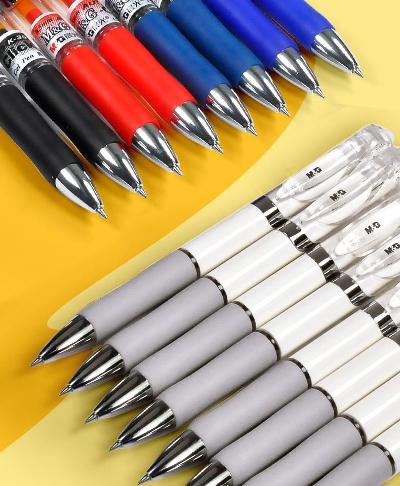 晨光按动中性笔0.