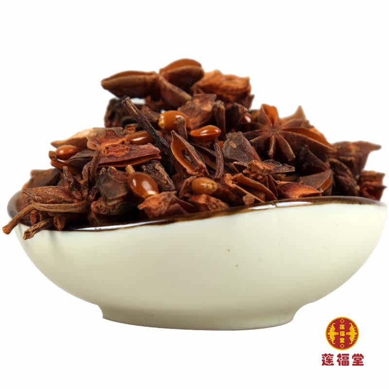 【莲福堂大药房旗舰店】z划算包邮】八角茴香 500g 京皖中药材 莲福堂