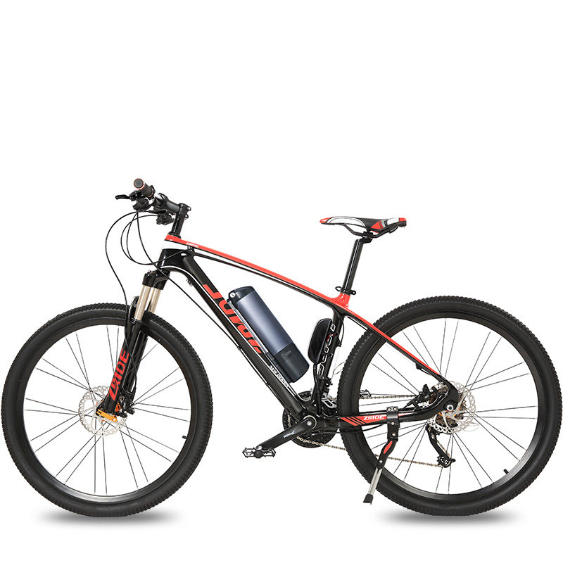 碳纤维油刹电动车 锂电池变速成人男式越野助力电瓶车 小型