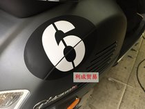 Piagio vespa spring 150 car sticker gts300 sprint LX150 shell sticker personality number decal