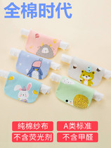 Total Cotton Age Baby Pure Cotton Suction Sweat Scarves Baby Boy Sepad Sweat Towel Cushion Back Full Cotton Big Nursery School Big Boy