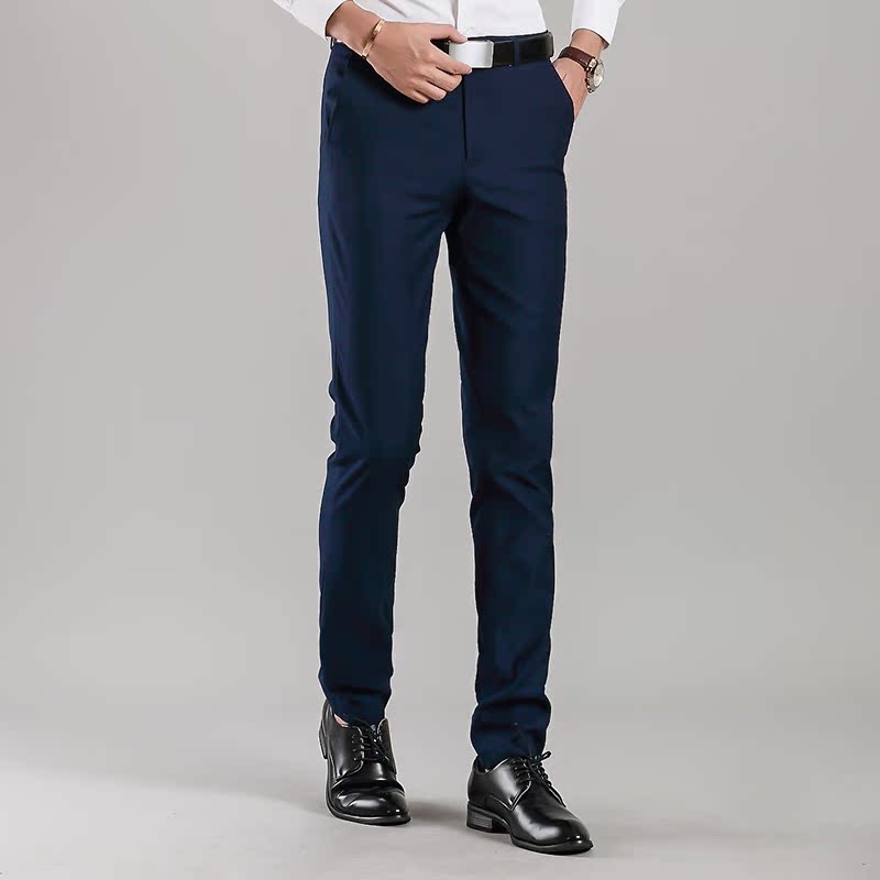 大叔气质西裤,彰显商务男时尚魅力