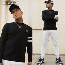 Coke spot Fred Perry K7505 wheat ears mens casual round neck sweater 2019 New