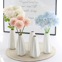 ins Nordic small fresh fake flower simulation flower indoor home living room decoration decoration dining table dried flower rose set