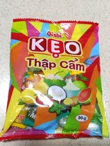 KEO oishi Thap cam Vietnam candy 90g good taste hard candy snacks Candy Candy