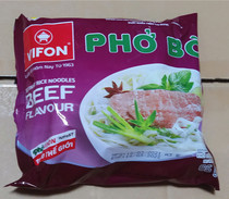 (5 packs) VIFON PHO BO beef River flour 65g Vietnamese rice noodles breakfast convenience instant noodles