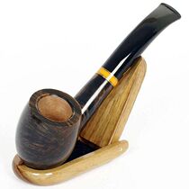 Italian original imported SAVINELLI Shafen pipe Sistine P262L-606 shinamu glossy bucket