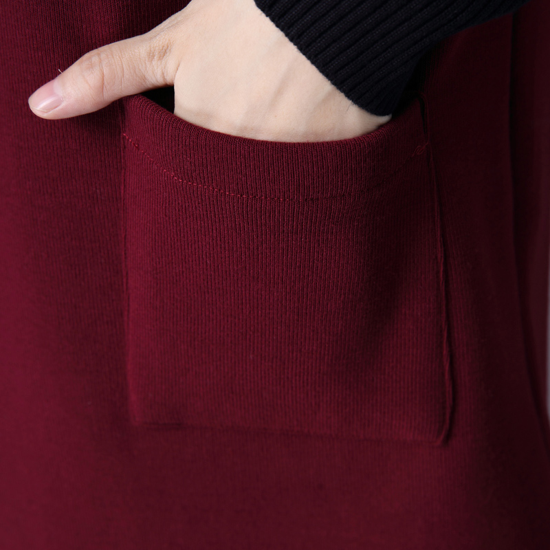 加绒加厚毛衣女套头中长款宽松大码长袖秋冬季打底衫2016潮上衣服产品展示图1