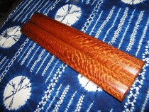 Myanmar rosewood rosewood log material full of water ripple paperweight ruler stationery supplies collection practical gifts