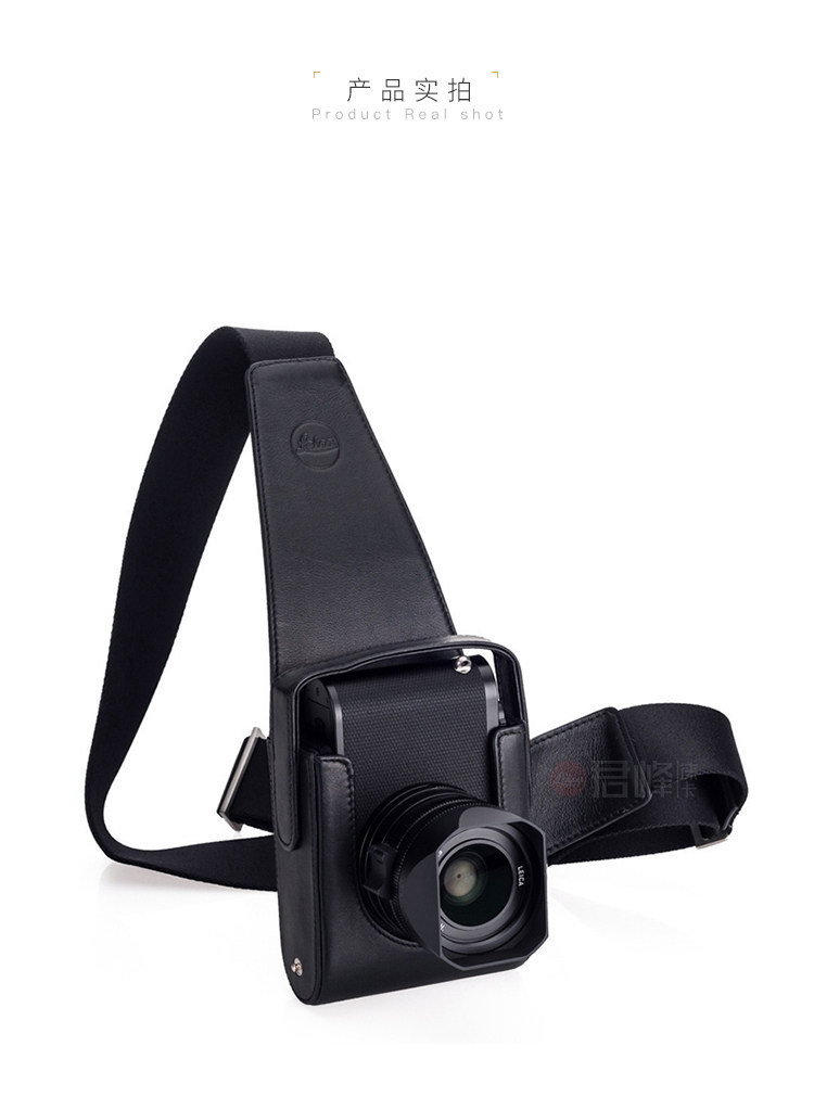 leica徕卡q(typ116)斜挎包 枪包 莱卡q2皮套 原装正品 19503