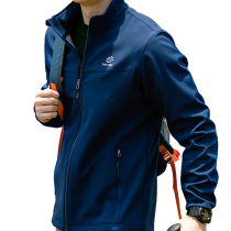 TECTOP autumn and winter outdoor soft shell stormtrooper jacket mens fleece waterproof jacket womens cardigan windproof top