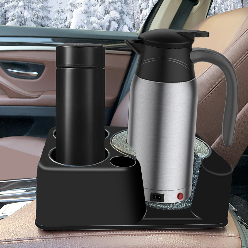 Car water bottle water cup holder car car warm pot warm bottle tea cup fixing frame cup holder base truck supplies