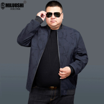 2020 new jacket mens coat fat plus size business casual jacket mens spring and autumn top tide fat coat