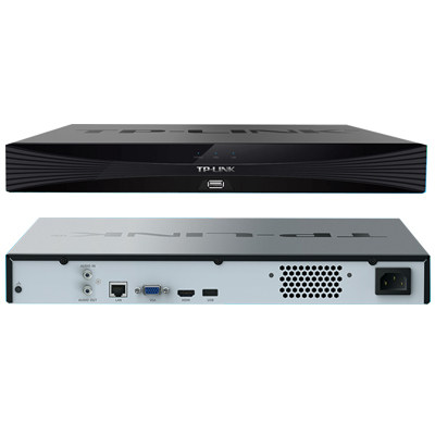 tp-link monitoring digital high-definition network hard disk video recorder 4-channel host nvr remote home tplink