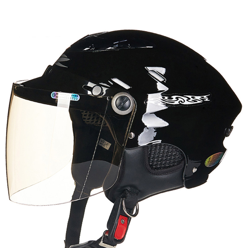 瑞狮zeus头盔男摩托车女电动车夏季轻便防晒台湾四季遮阳透气半盔