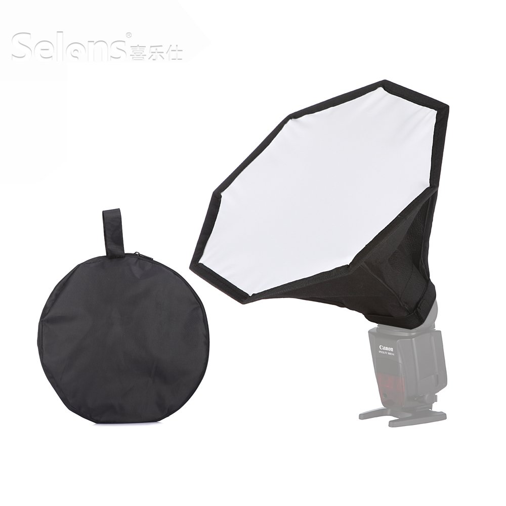selens mini octagonal soft box large, on-top hot shoe/flash, soft box and soft cover universal type