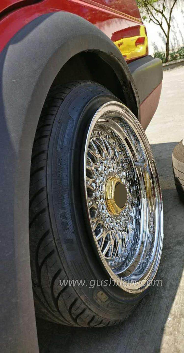 适用捷达高尔桑旅速腾高尔夫13 14 15 16 17 18 19寸宽边爆龟轮毂