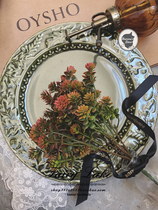 Bitter Orange Mojitoji Hazy Moon Emulation Multi-Meat Plant Bridal Simulation Bouquet Accessories Grass Lins Cafe Flower Shop