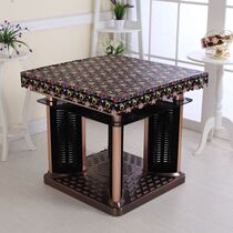 PU leather table cover fire frame leather cover Electric heating furnace electric oven fire quilt leather cover Leather desktop Mahjong table leather cover